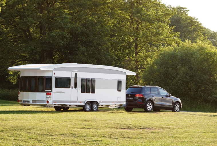 Hobby Landhuis caravan